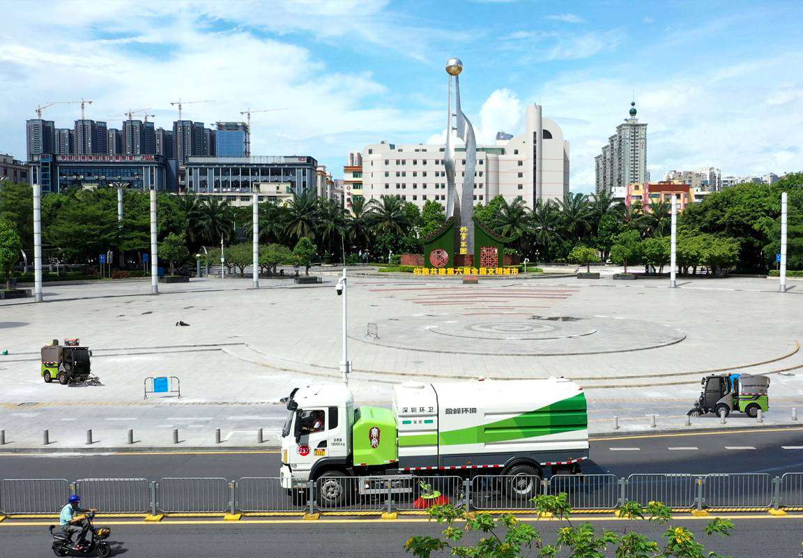 丽江市宝安区新安、福永和福海街路环卫一体化项目